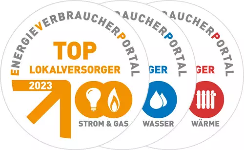 TOP Lokalversorger Siegel für SWD